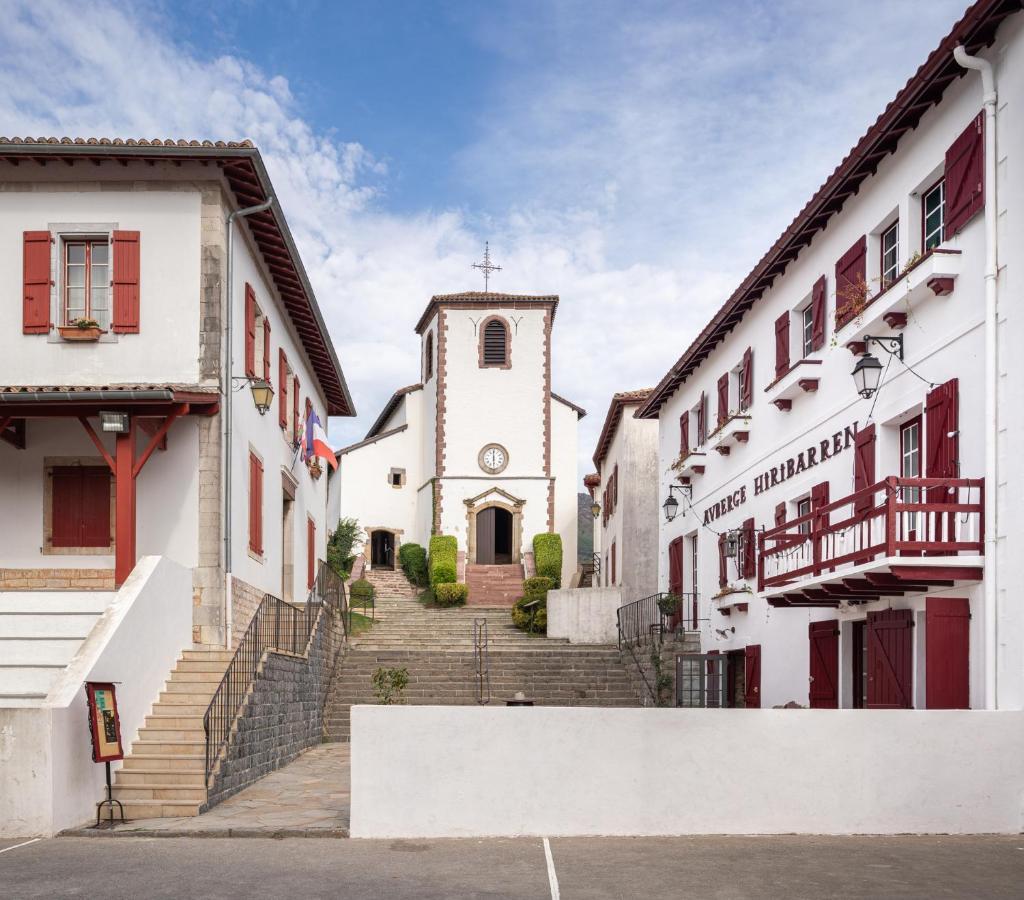 Auberge Hiribarren 比里亚图 外观 照片